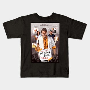 Munna bhai Artwork Kids T-Shirt